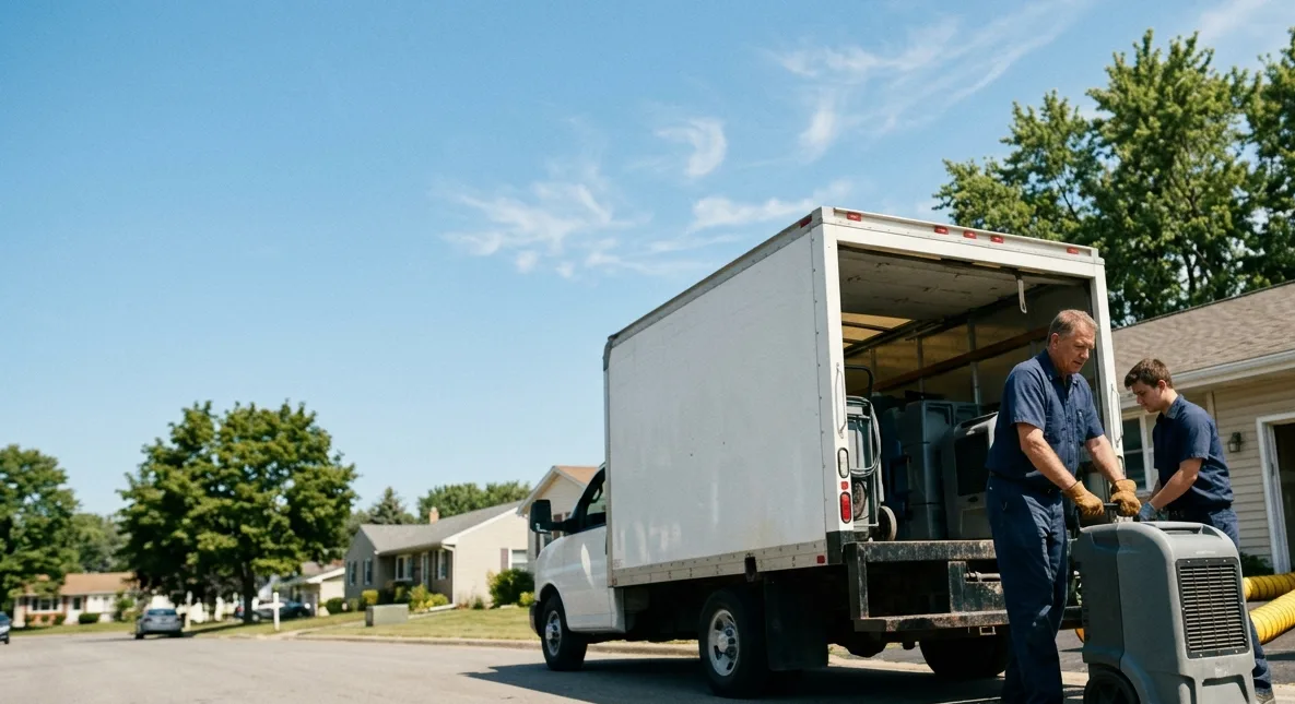 Water Damage Cleanup in Danville, IN near me